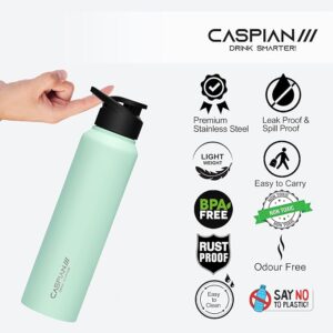 CASPIAN /// Hike Stainless Steel Sipper Water Bottle